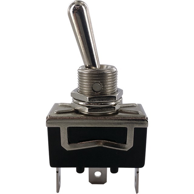 Interrupteur A Levier Metal 3 Positions On-off-on référence fournisseur 1244064